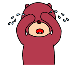 Iyashi-Kuma English Version sticker #11690222