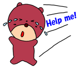 Iyashi-Kuma English Version sticker #11690223