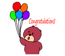 Iyashi-Kuma English Version sticker #11690226