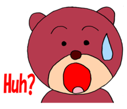 Iyashi-Kuma English Version sticker #11690230