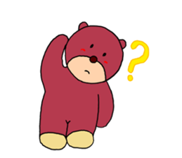 Iyashi-Kuma English Version sticker #11690233