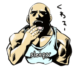 Mr. muscle of  facial expression sticker #11690290