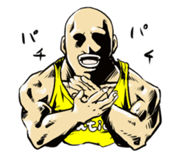 Mr. muscle of  facial expression sticker #11690291