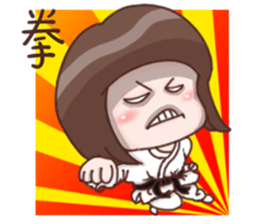 Every day can not be so cute girl sticker #11690570