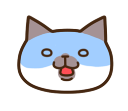 Funny Funny Siamese cat sticker #11690685