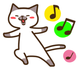 Funny Funny Siamese cat sticker #11690693