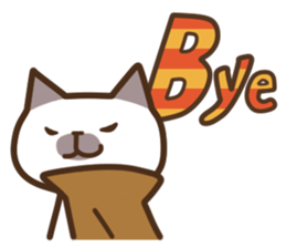 Funny Funny Siamese cat sticker #11690713