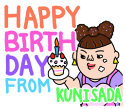 Kunisada 's is a Sticker of . sticker #11690818