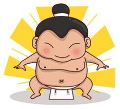 Skylar the Sumo Wrestler sticker #11691880