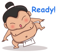 Skylar the Sumo Wrestler sticker #11691882