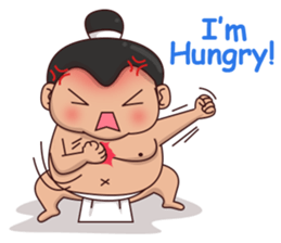 Skylar the Sumo Wrestler sticker #11691887