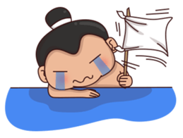 Skylar the Sumo Wrestler sticker #11691888