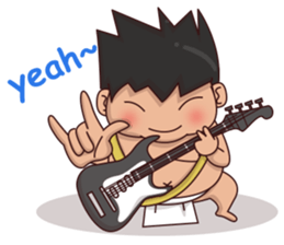 Skylar the Sumo Wrestler sticker #11691889