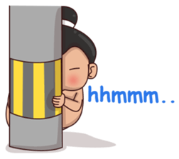 Skylar the Sumo Wrestler sticker #11691894