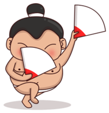 Skylar the Sumo Wrestler sticker #11691897