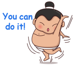 Skylar the Sumo Wrestler sticker #11691898