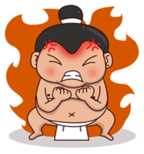 Skylar the Sumo Wrestler sticker #11691900