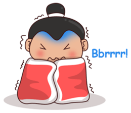 Skylar the Sumo Wrestler sticker #11691902