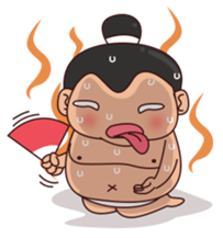 Skylar the Sumo Wrestler sticker #11691905