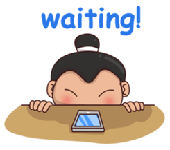 Skylar the Sumo Wrestler sticker #11691911