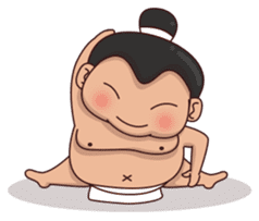 Skylar the Sumo Wrestler sticker #11691912