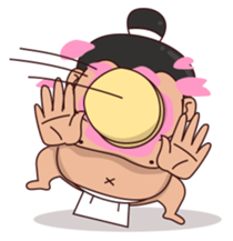 Skylar the Sumo Wrestler sticker #11691915