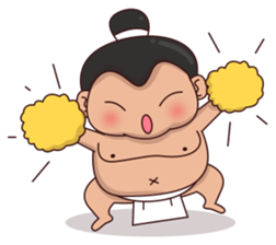 Skylar the Sumo Wrestler sticker #11691916