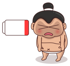 Skylar the Sumo Wrestler sticker #11691918