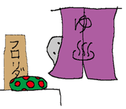 small elephant mamezou sticker #11691941