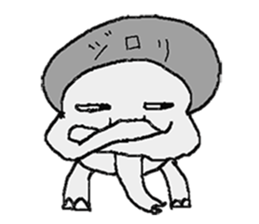 small elephant mamezou sticker #11691942