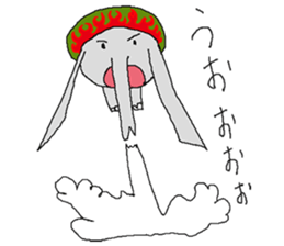 small elephant mamezou sticker #11691950