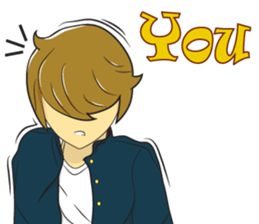 Cartoon Sticker story 001 sticker #11692123