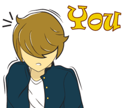 Cartoon Sticker story 001 sticker #11692123