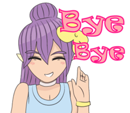 Cartoon Sticker story 001 sticker #11692158