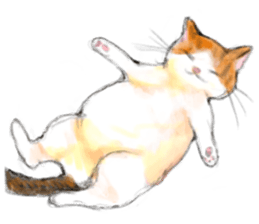 simple and natural cat sticker sticker #11692406