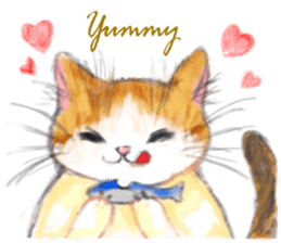 simple and natural cat sticker sticker #11692436