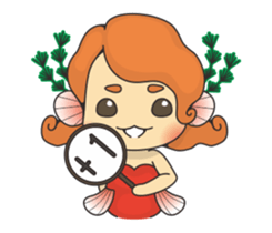 Call Me Lady Goldfish!! sticker #11692850