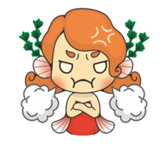 Call Me Lady Goldfish!! sticker #11692855