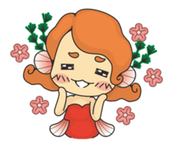 Call Me Lady Goldfish!! sticker #11692866