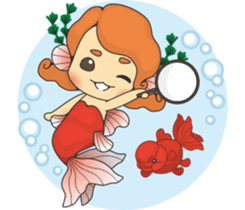 Call Me Lady Goldfish!! sticker #11692875