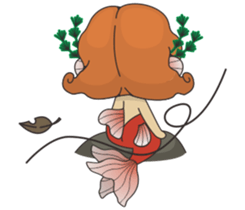 Call Me Lady Goldfish!! sticker #11692877