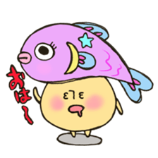 Mr. Pisces mushroom sticker #11693080