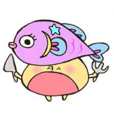 Mr. Pisces mushroom sticker #11693088