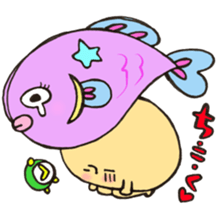 Mr. Pisces mushroom sticker #11693101
