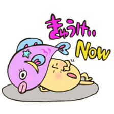 Mr. Pisces mushroom sticker #11693117