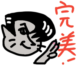 Lovely cat sticker(chi-trad) sticker #11693311