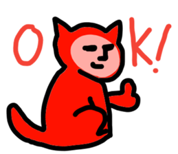 Lovely cat sticker(chi-trad) sticker #11693319