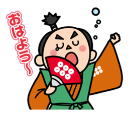 Sanada family and people in Matsushiro sticker #11693648