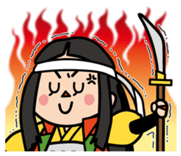 Sanada family and people in Matsushiro sticker #11693653