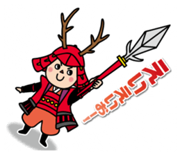 Sanada family and people in Matsushiro sticker #11693677